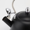 Customized 3L Stainless Steel Hot Water Tea Pot Modern Design Whistling Kettle with Folded Handle for Home Use