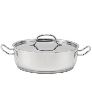 Wholesale Delicate Appearance Multi Function Thickening Base Cookware Stainless Steel Casserole Set Soup & Stock Pots With Lids