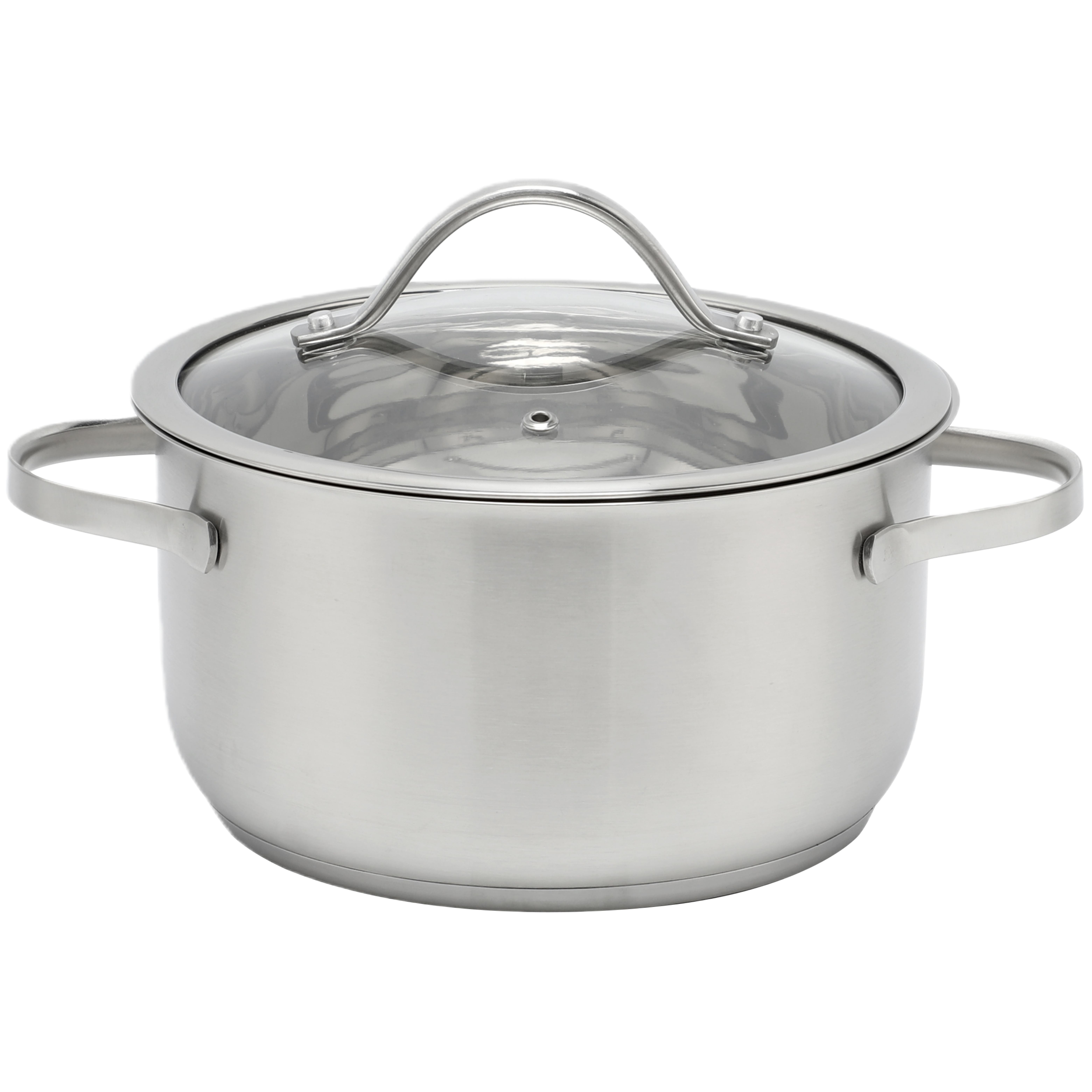 Wholesale Custom Kitchen Stainless Steel Cooking Pot Casserole Set Soup Pots and Frying Pans Set 9 Pieces Cookware Sets