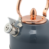 Factory Wholesale 2.5L Whistling Kettle Tea Pot Customized Color Stainless Steel Hot Water Teapot for ALL Stovetop