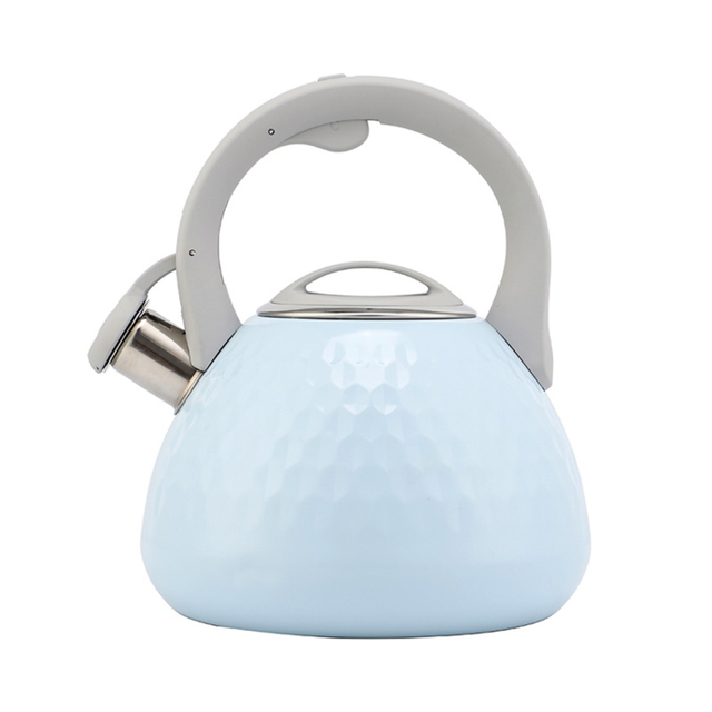 Factory Wholesale 2.7L Whistling Tea Kettle Tea Pot Customized Color Stainless Steel Hot Water for ALL Stovetop