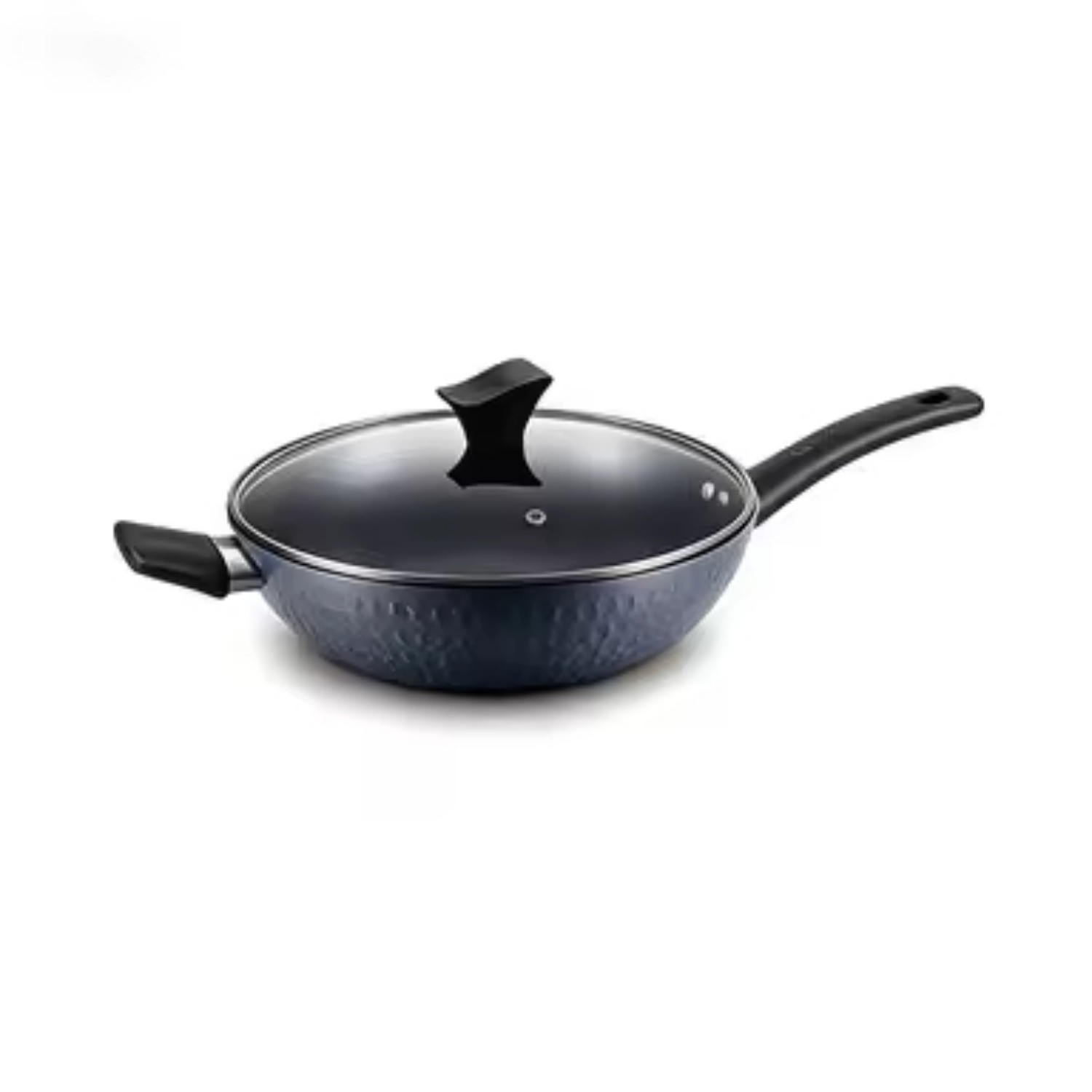 12 PCS 3D Diamond Series Customizable Ceramic Non Stick Pans and Pots Set Induction Cast Aluminum Ceramic Cookware Set