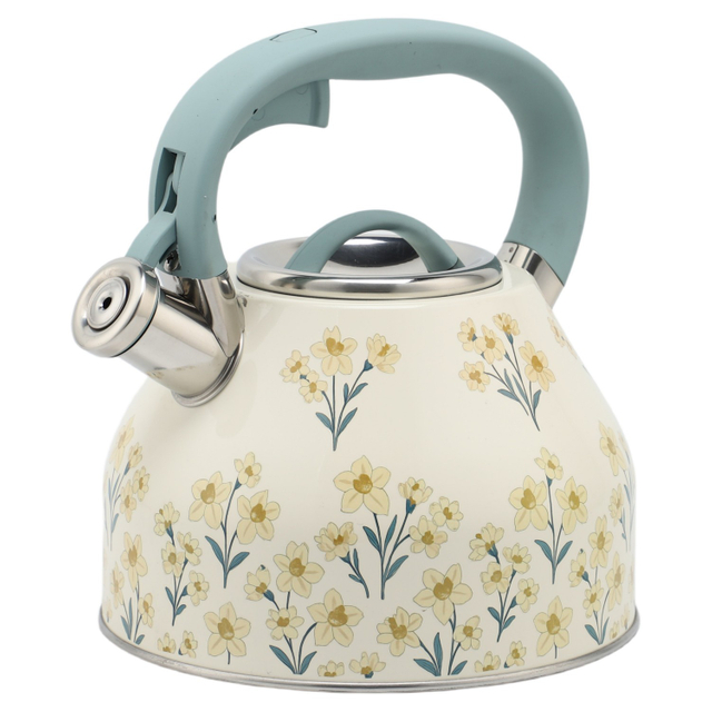 3.0L Stove Top Stainless Steel Tea Pot new Food Grade Polished Custom top seller Whistling Tea Kettle