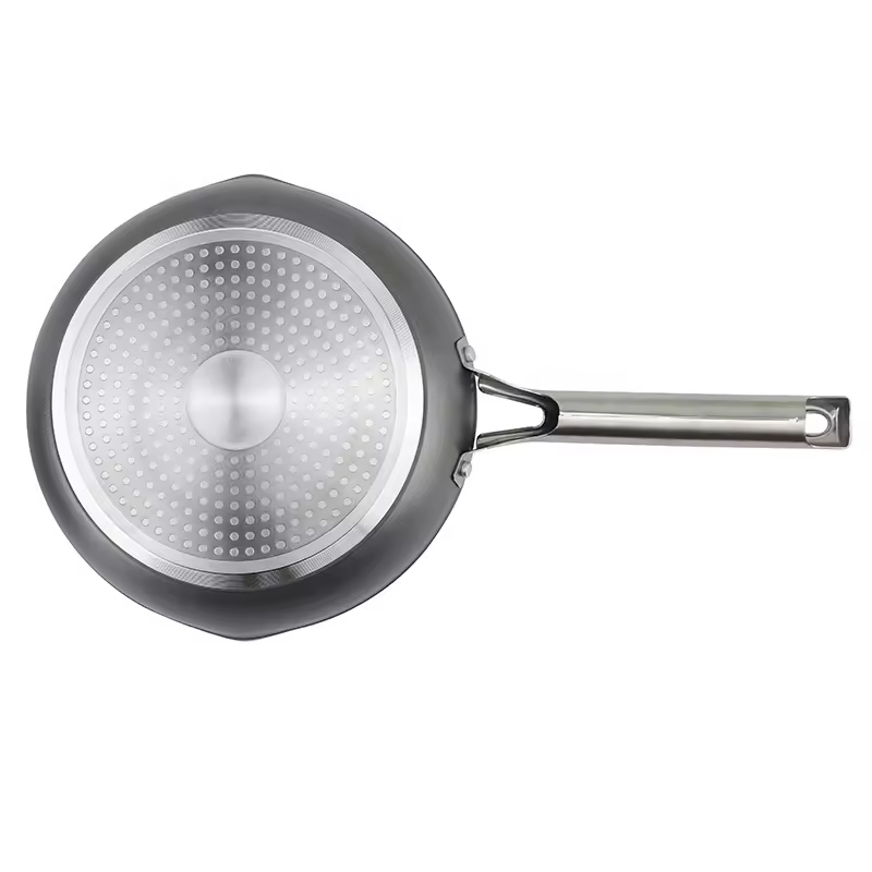 Premium Hard-Anodized Nonstick Aluminum Fry Pan Skillets Oven Safe to 500F Durable Desktop Oven Frying Pan Set PFOA Free