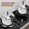 Factory Small Aluminum Alloy Pressure Cooker with Magnetic Bottom 3L 4L 5L 7L 9L 11L 13L 17L Sizes for Gas and Induction Cooker
