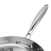 Hybrid TriPly Stainless Steel Nonstick Wok With Handle No Coating Nonstick Cookware Support ODM/OEM Non Toxic NO PFAS PFAS