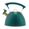 3L Stainless Steel Whistling Tea Kettle with Ergonomic Folding Handle New Design Stovetop Tea Pots for Gas Stove Top