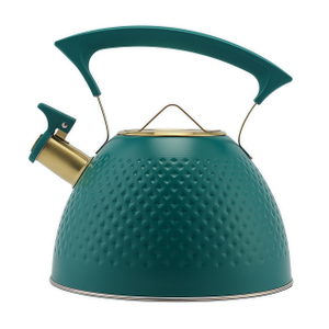 3L Stainless Steel Whistling Tea Kettle with Ergonomic Folding Handle New Design Stovetop Tea Pots for Gas Stove Top