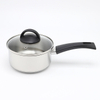 Wholesale Custom 9 Piece Gold Handle Stainless Steel Impact Bonded Bottom Pots And Pans Non-Toxic Kitchen Cookware Set