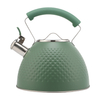 3L Hammer Pattern Stainless Steel Tea Kettle Modern Design Food Grade Water Kettle Pot for Home & Kitchen Use