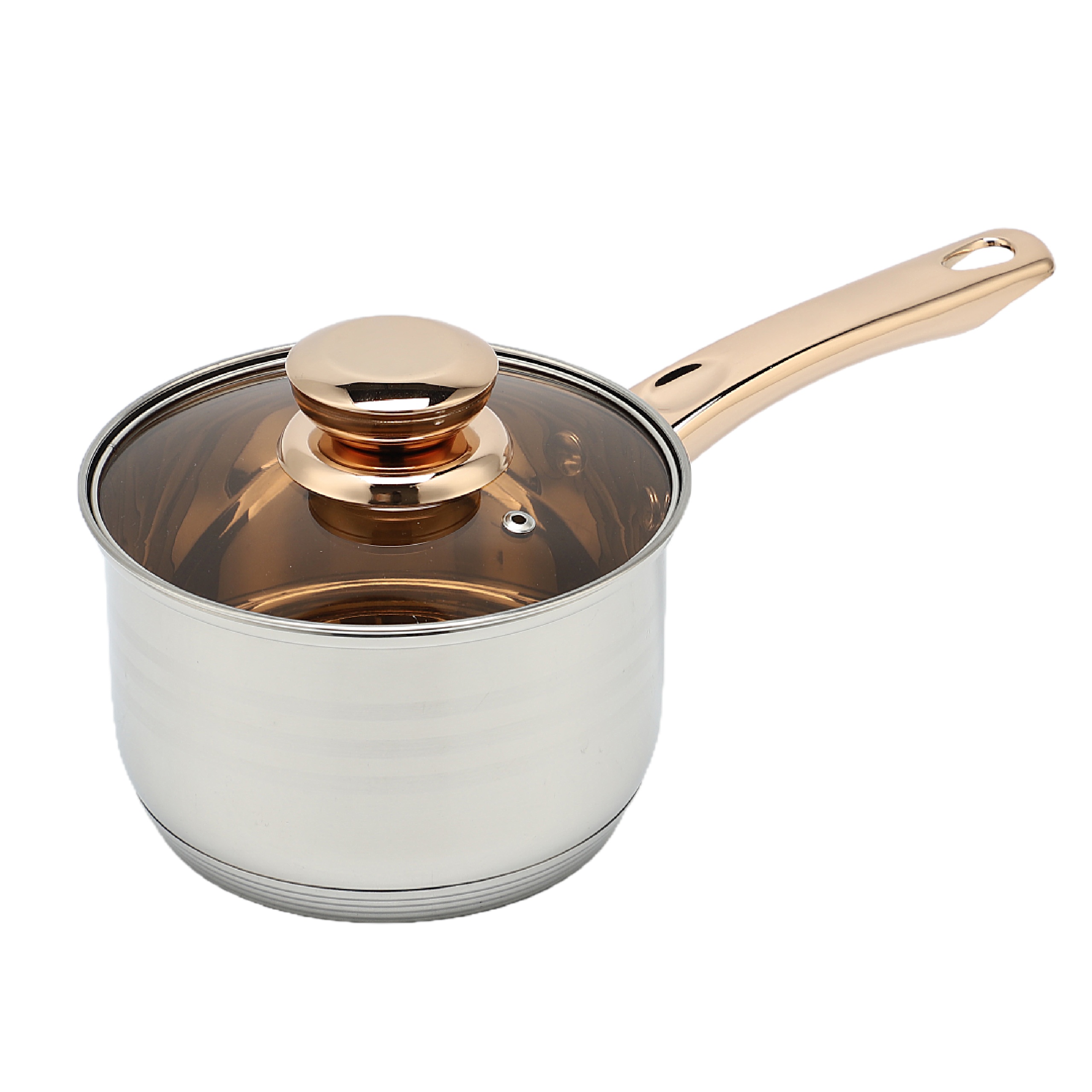 Wholesale Delicate Appearance Multi Function Thickening Base Cookware Stainless Steel Casserole Set Soup & Stock Pots With Lids