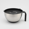 Kitchen Stainless Steel Salad Mixing Bowl Set Eco-Friendly Metal Bowl with Polished Handle