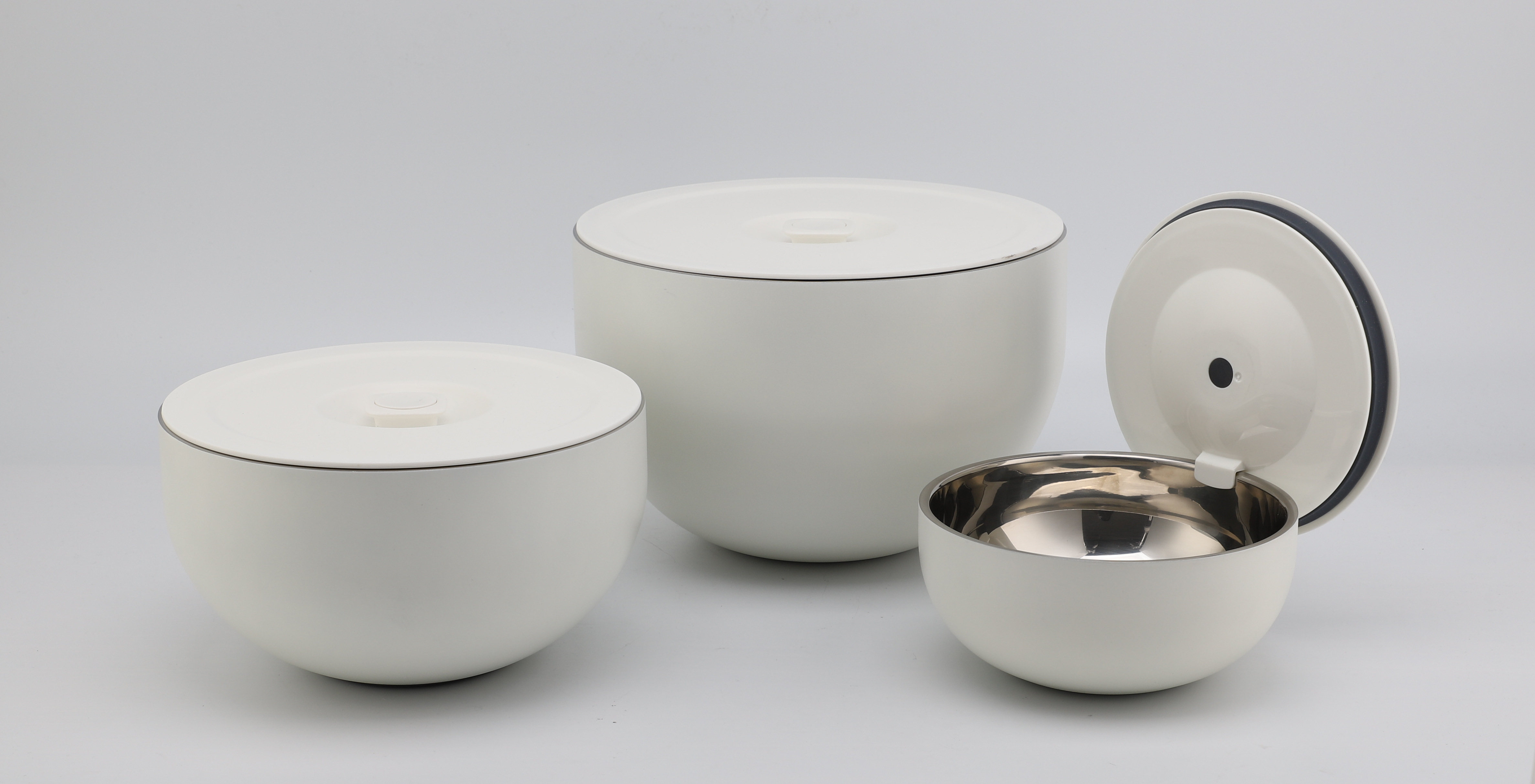 Stainless Steel Vacuum Double Wall Mixing Bowl