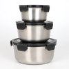 Stainless Steel Food Container Food Packaging Containers Leakproof Metal Bento Lunch Box Stainless Steel Food Carrier