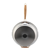 Hot Sale Wholesale Impact Bonded Bottom Stainless Steel Pan 20/24/26/28cm 8inch/10inch/12inch Non-Coating Cookware Frying Pan