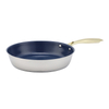 Hot Sale Wholesale 3 Layer Base Stainless Steel Pan 20/24/26/28cm 8inch/10inch/12inch Ceramics Nonstick Cookware Frying Pan