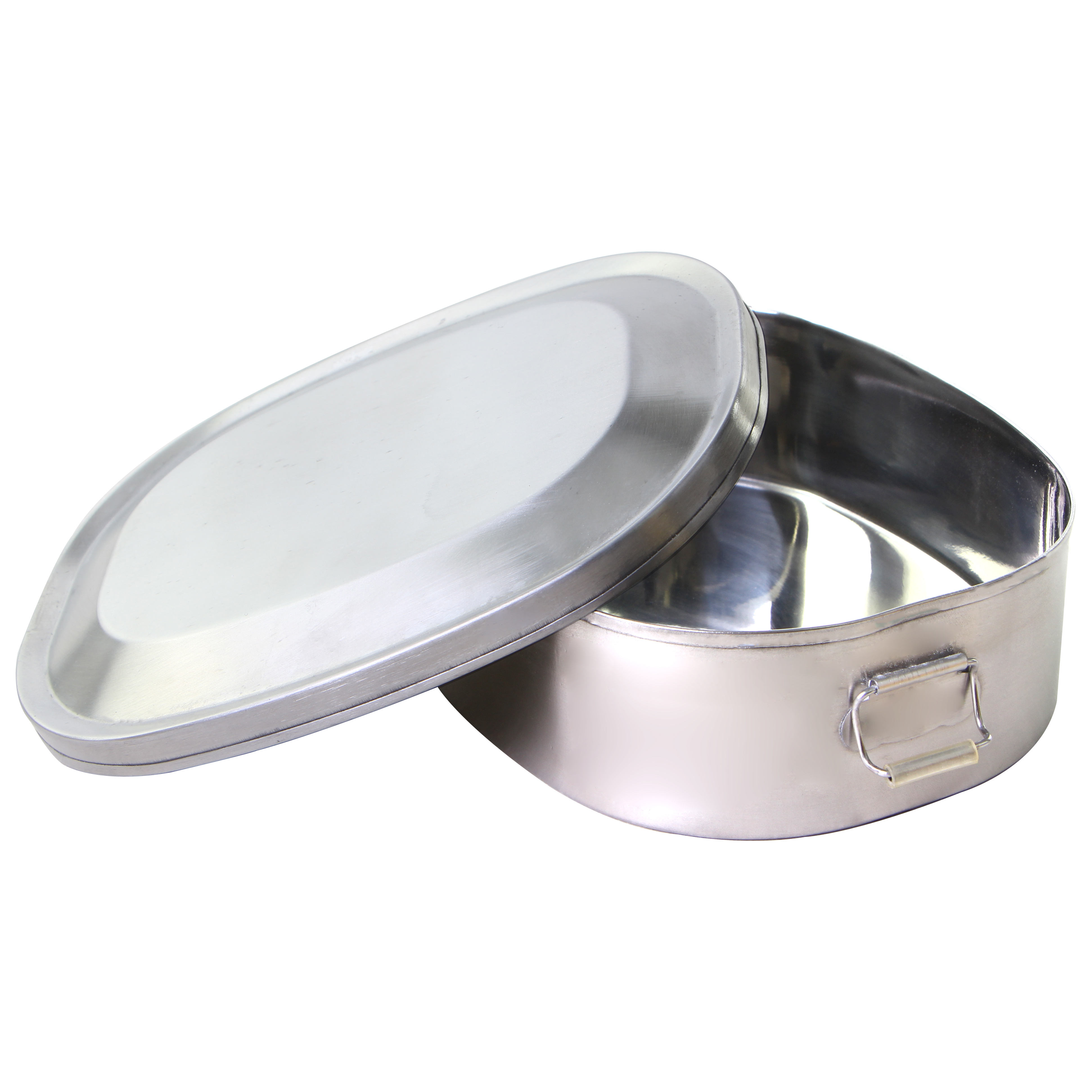 Stainless Steel Sandwich Box School Metal Bento Lunch Box Kids Food Container With Lid With Leakproof Lid