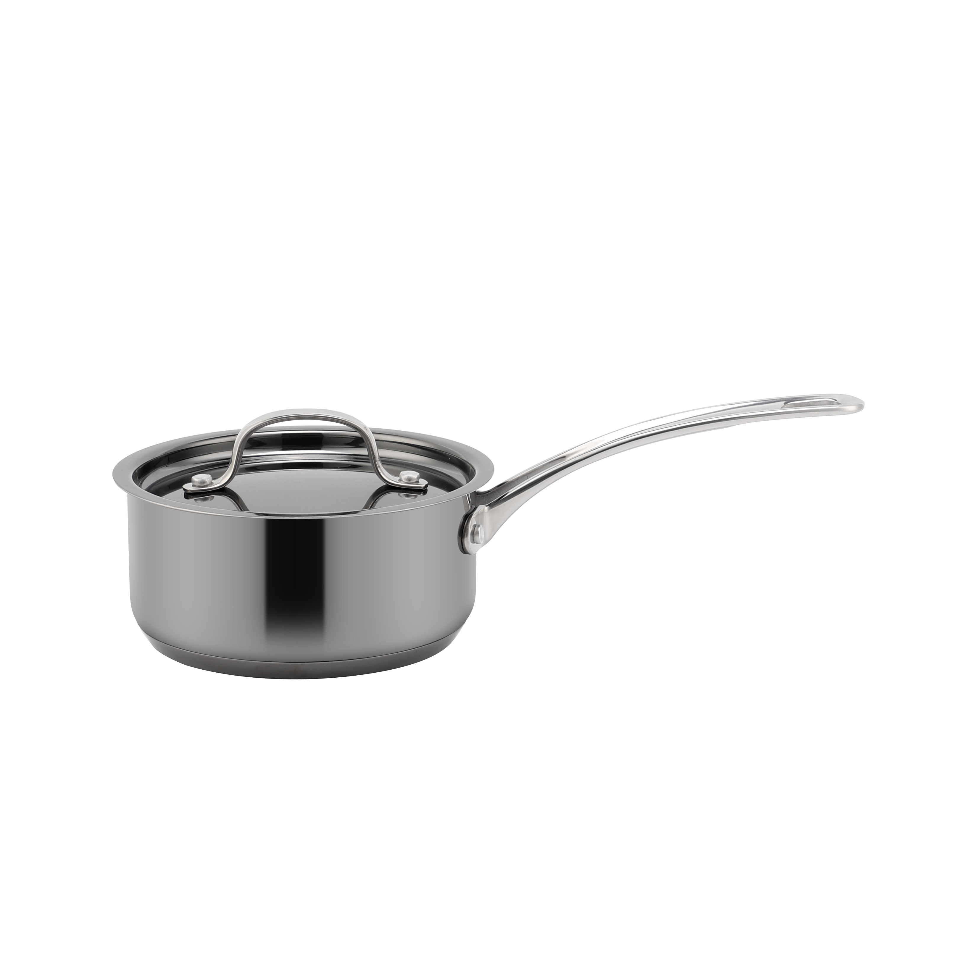 Wholesale Custom Kitchen Utensils Stainless Steel Impact Bonded Bottom Cooking Pot Set Pots And Pans Set With Steel Handle 6 Pieces Cookware Set