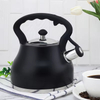 2.7L Black Color Painting Kettle Whistling Tea Pot Stainless Steel Whistle Stove Top Kettle