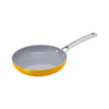 Factory Wholesale 20/24/26/28/30 cm Frying Pan for Cooking Non Stick Coating Die Casting Aluminum Skillet With Cast Steel Handle