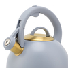 Factory Wholesale 2.7L Whistling Tea Kettle Tea Pot Customized Color Stainless Steel Hot Water for ALL Stovetop