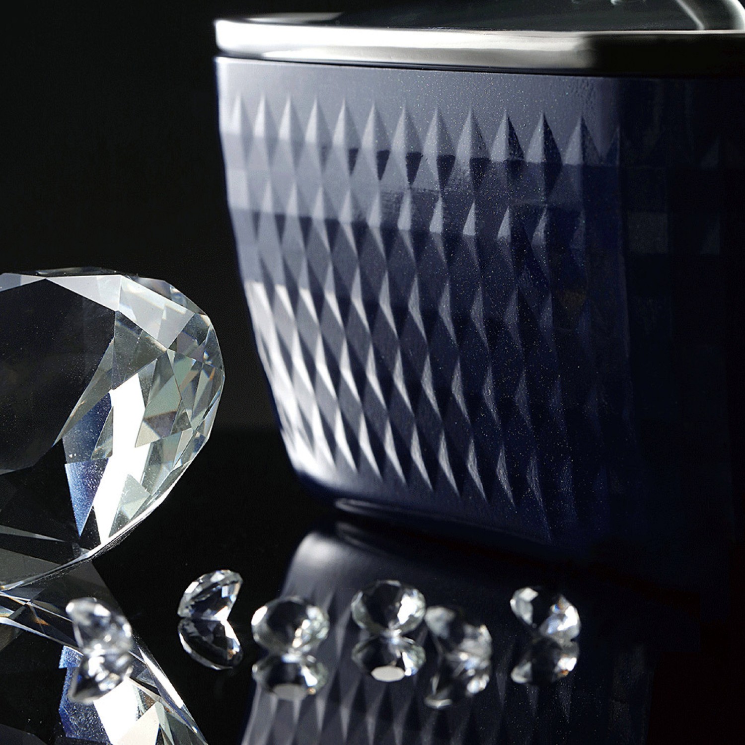 12 PCS 3D Diamond Series Customizable Ceramic Non Stick Pans and Pots Set Induction Cast Aluminum Ceramic Cookware Set