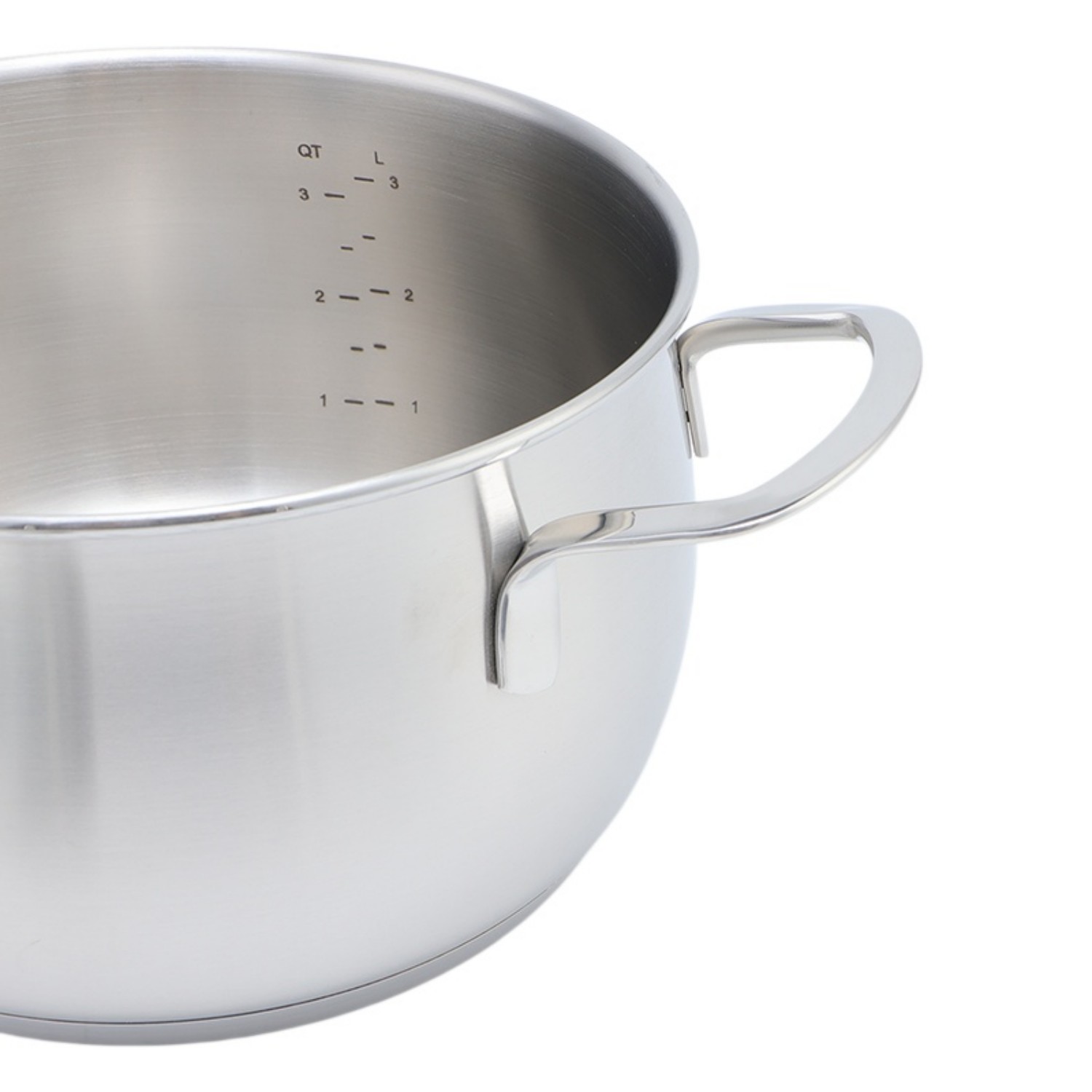 Wholesale Custom 6 Piece Apple Shape Stainless Steel Impact Bonded Bottom Pots And Pans Non-Toxic Kitchen Cookware Set