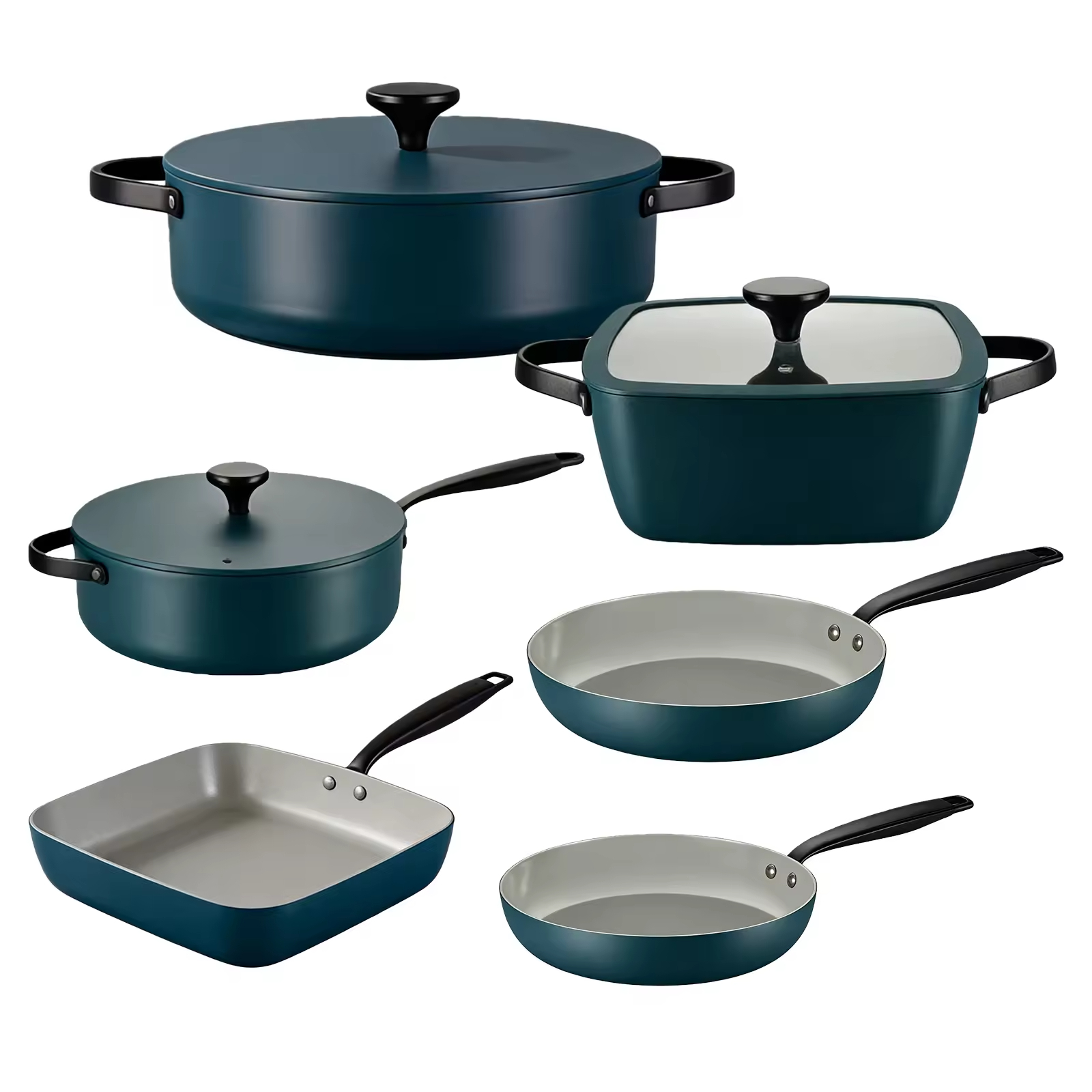 Factory Nonstick Frying Pan Skillet Fry Pan Egg Pan Omelet Pans Chef's Pan PFOA Free Induction Compatible