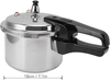 Factory Small Aluminum Alloy Pressure Cooker with Magnetic Bottom 3L 4L 5L 7L 9L 11L 13L 17L Sizes for Gas and Induction Cooker