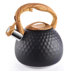 Modern 2.7L Stainless Steel Whistling Tea Kettle 2.8QT Factory Stovetop Kettle Metal Material