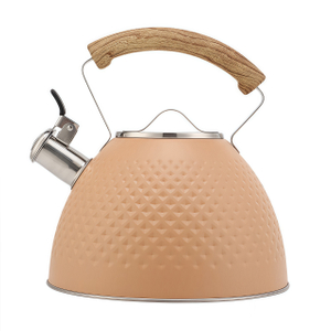 3L Hammer Pattern Stainless Steel Tea Kettle Modern Design Food Grade Water Kettle Pot for Home & Kitchen Use