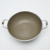 Tri-ply Hybrid Pan & Wok with Double Ears PFAS PFOA Free Titanium Coating Stainless Steel Non-stick Wok Pan Cookware With Glass Lid