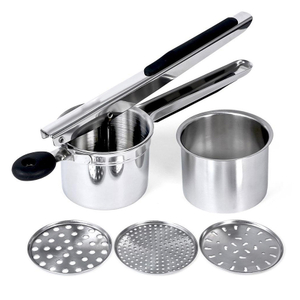 IN STOCK Stainless Steel Potato Ricer for Mashed Potatoes Vegetables And Fruit Masher Potato Ricer