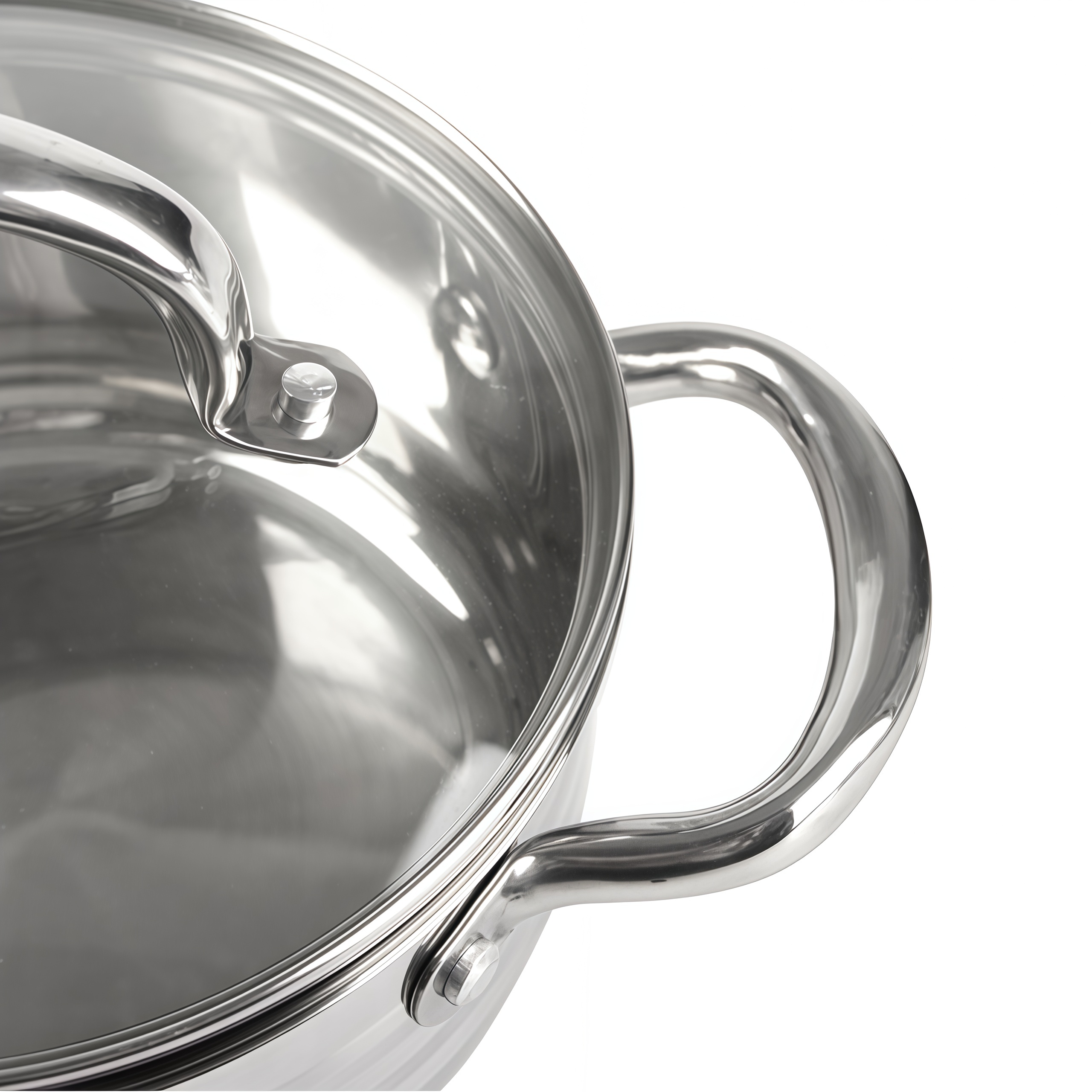 Wholesale Classic Cookware Set Eco-Friendly Stainless Steel Casserole Set Soup & Stock Pots With Lids