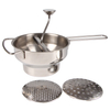 Rotary Stainless Steel Food Mill Strainer Potato Masher Grinder Vegetable Mill Stainless Steel Handle with 3 Milling Discs