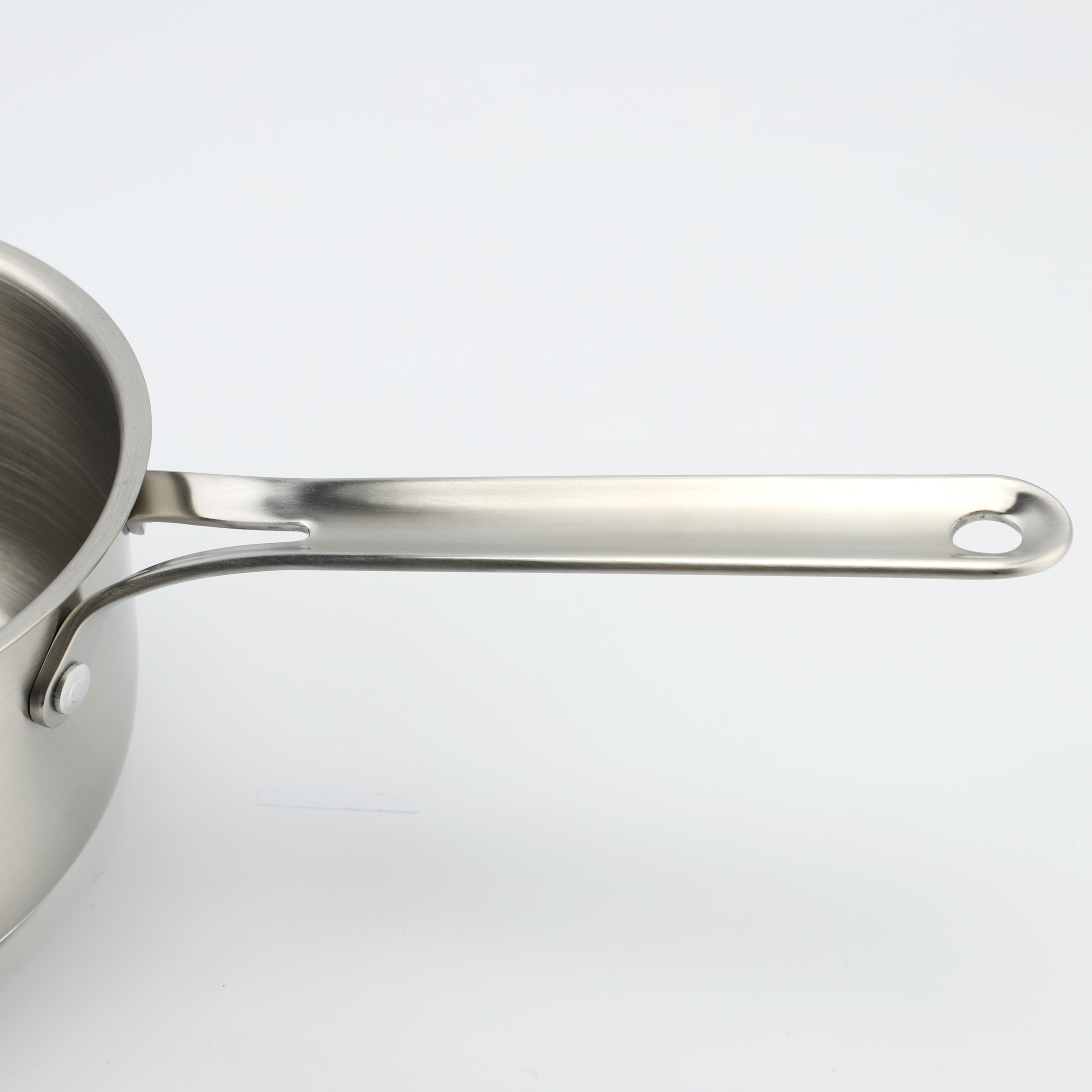 Wholesale Custom Kitchen Utensils Stainless Steel Cooking Pot Set Pots And Pans Set With Cast Iron Handle 8 Pieces Double Spout Cookware Set