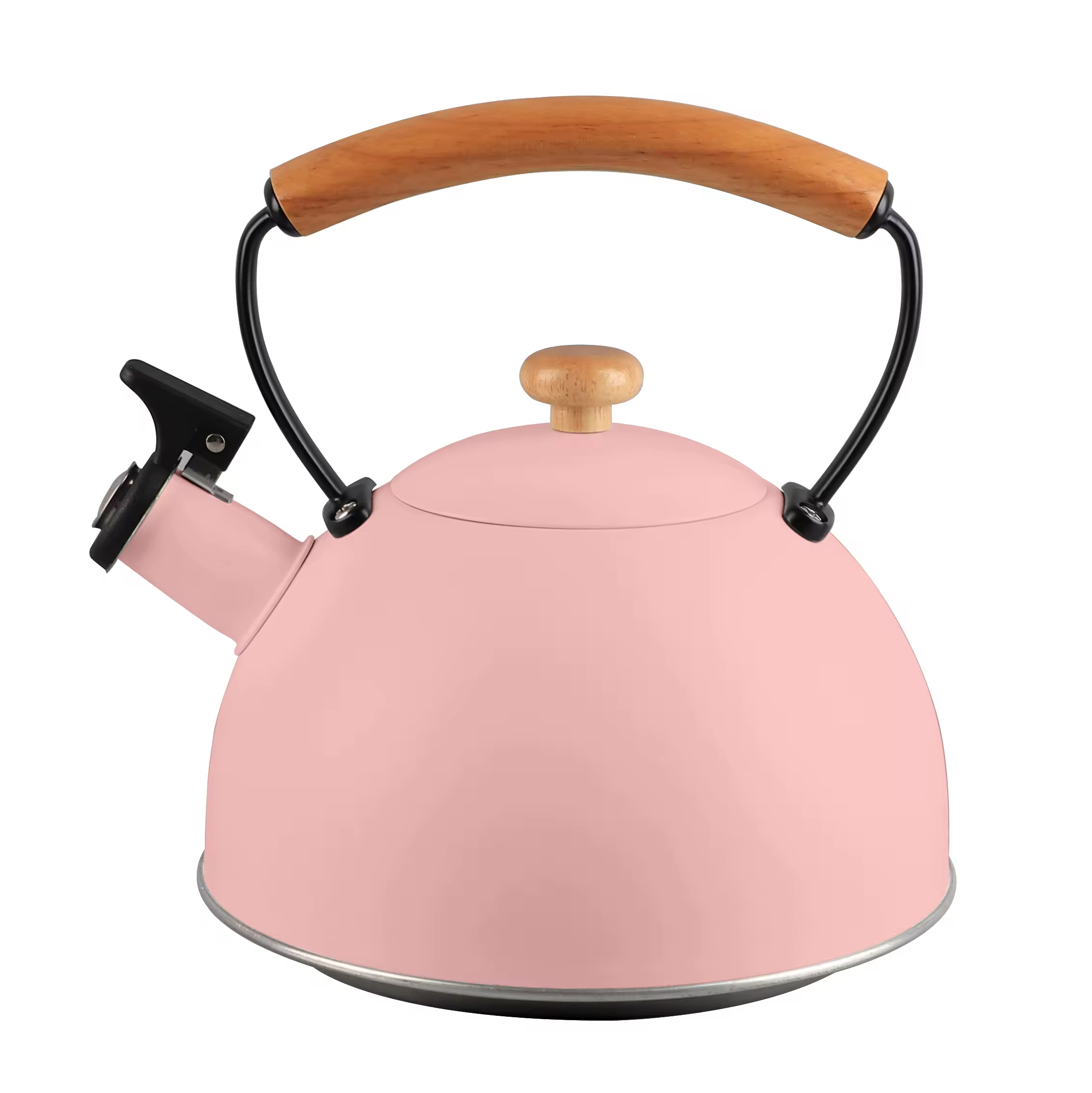 Factory Wholesale 2.5L Whistling Tea Kettle Tea Pot Customized Color Stainless Steel Hot Water Teapot for ALL Stovetop