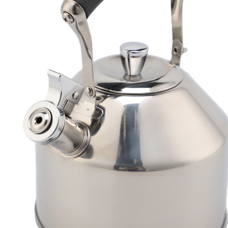 Modern Home Kitchen 3.5L Stainless Steel Whistling Kettle Induction Stove Top Tea Pot with Metal Construction Water Teapot