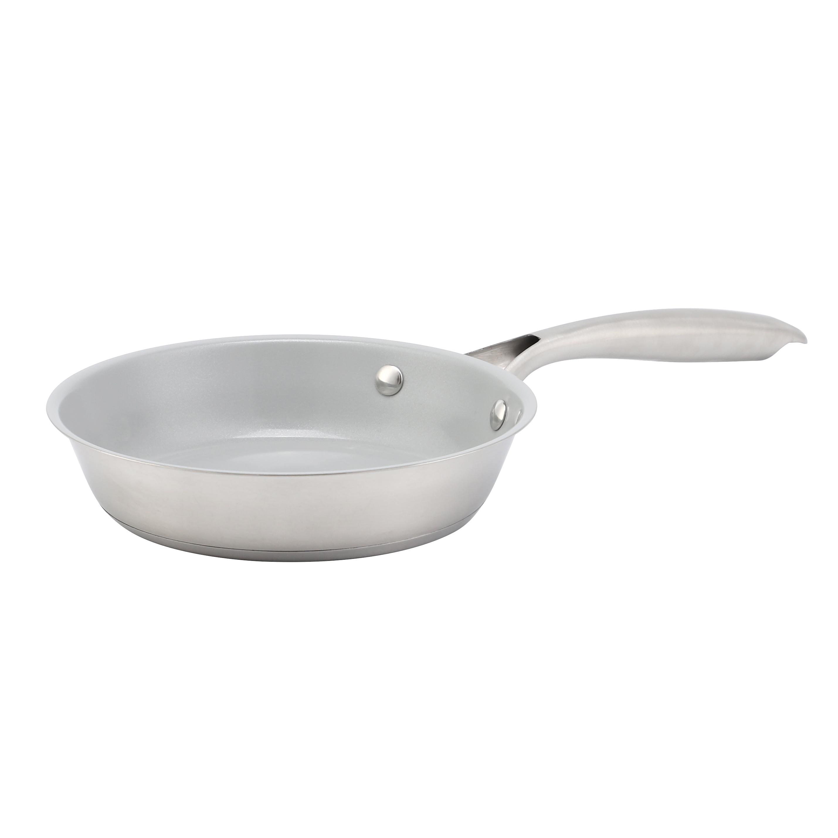 Hot Sale Wholesale 3 Layer Base Stainless Steel Pan 20/24/26/28cm 8inch/10inch/12inch Ceramics Nonstick Cookware Frying Pan
