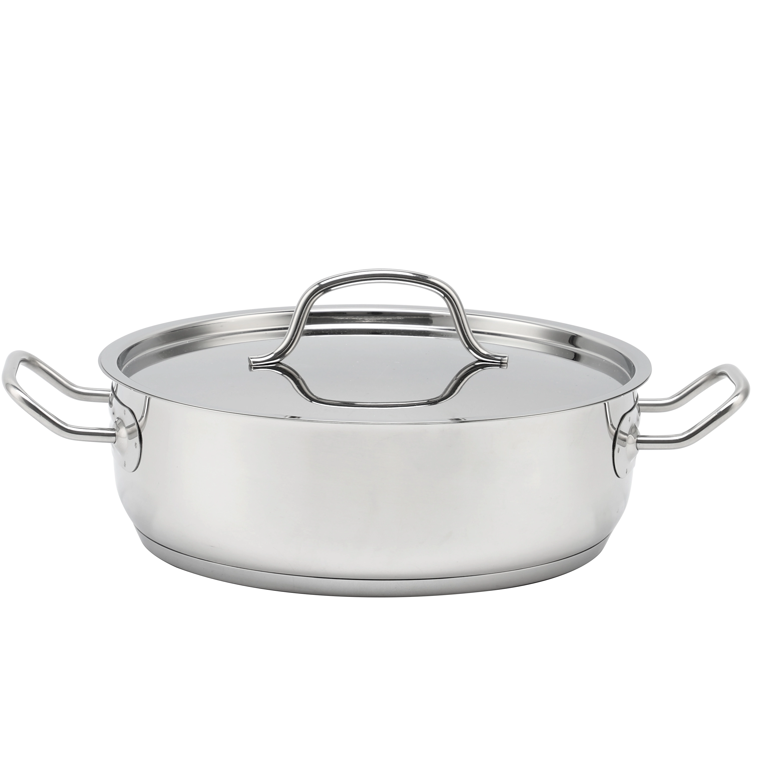 Wholesale Custom Stainless Steel Stock Pots Induction Safe Pots and Pans NonToxic Kitchen Cookware Set with Stainless Steel Lid