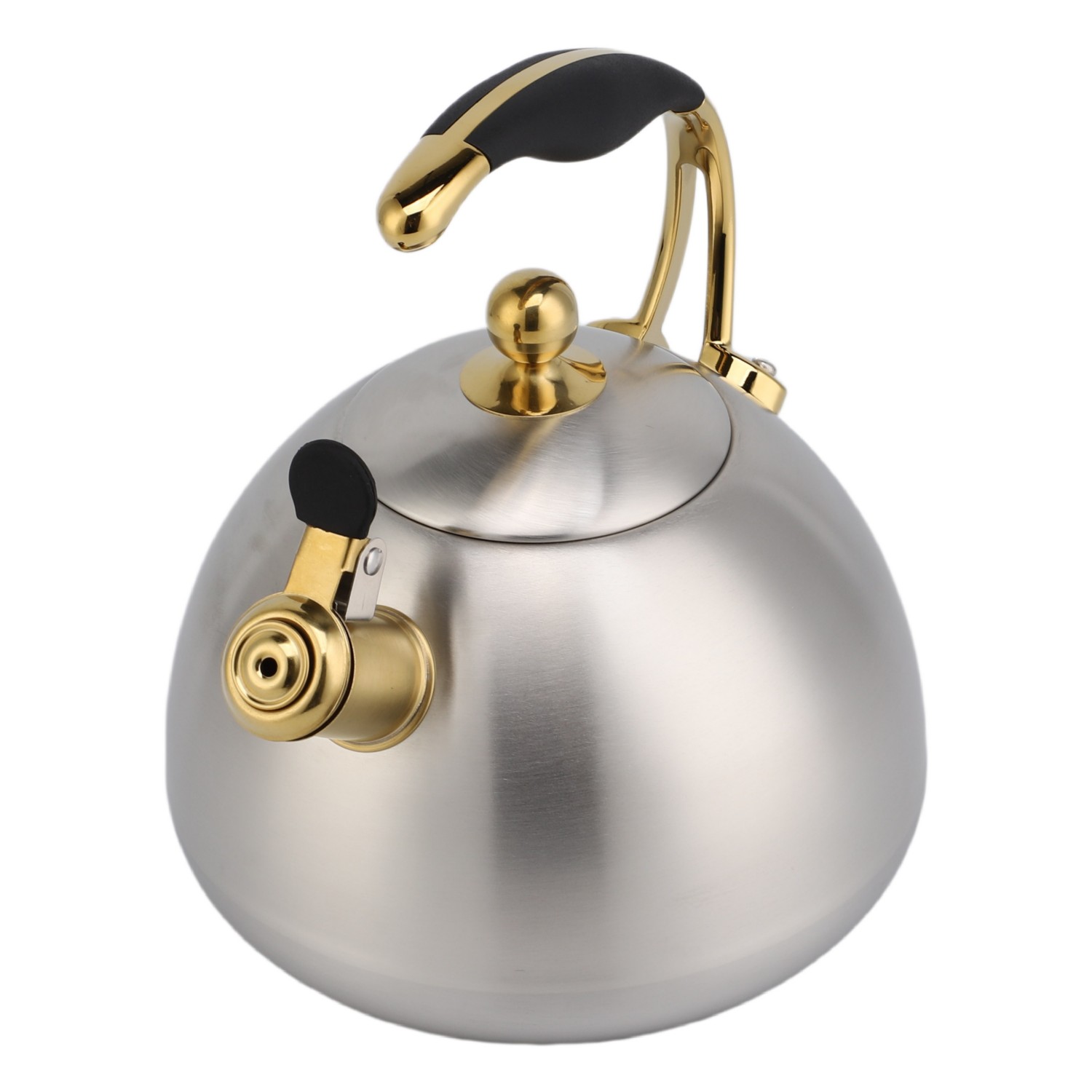 Factory Wholesale 2.7L Whistling Tea Kettle Tea Pot Customized Color Stainless Steel Hot Water for ALL Stovetop
