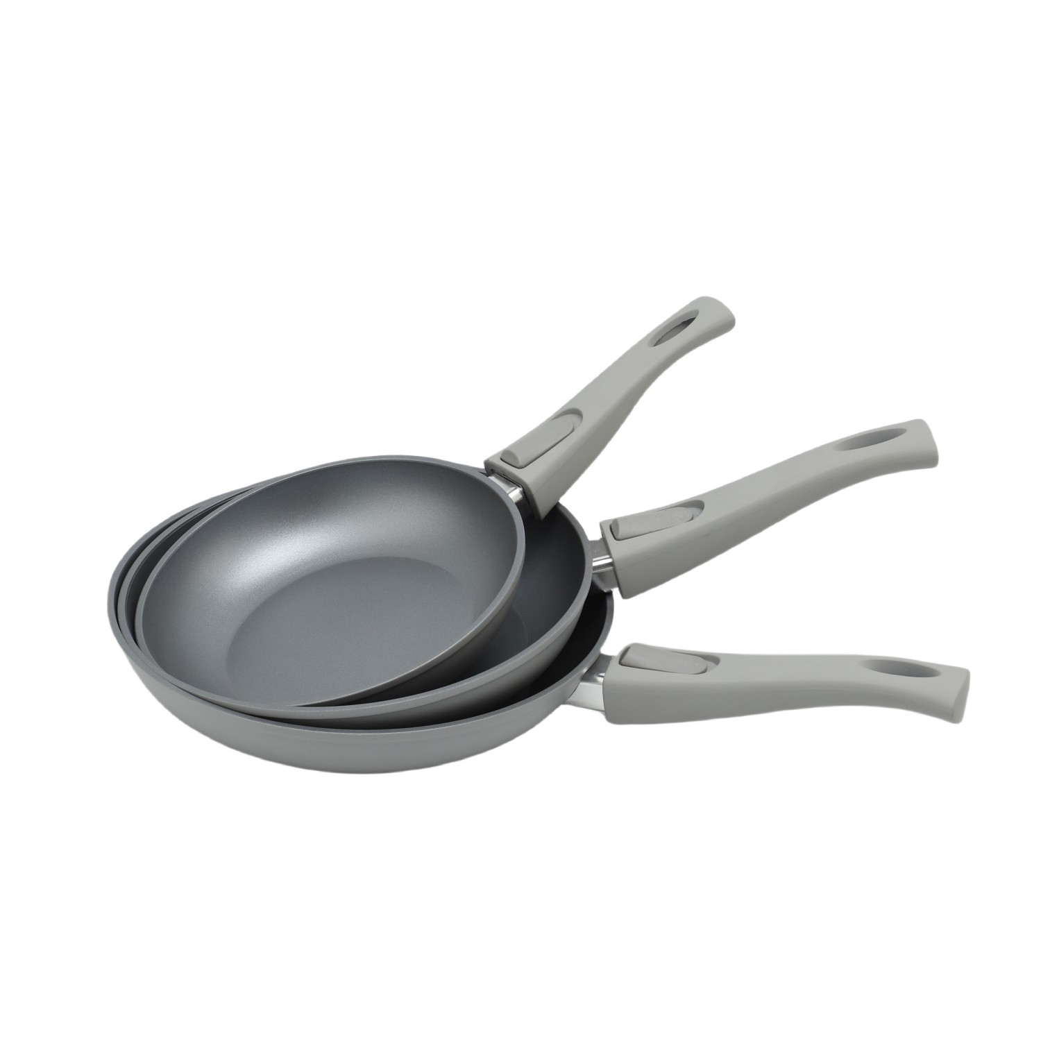 11 PCS Customizable Removable Handle Non Stick Pans and Pots Set Induction Cast Aluminum Ceramic Cookware Set Pots and Pans Set