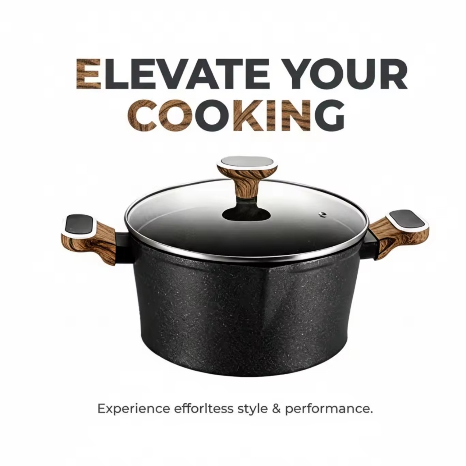 8 PCS Factory Customizable Ceramic Granite Non Stick Pans and Pots Set Induction Forged Aluminum Cookware Set PFOA & PFOS FREE