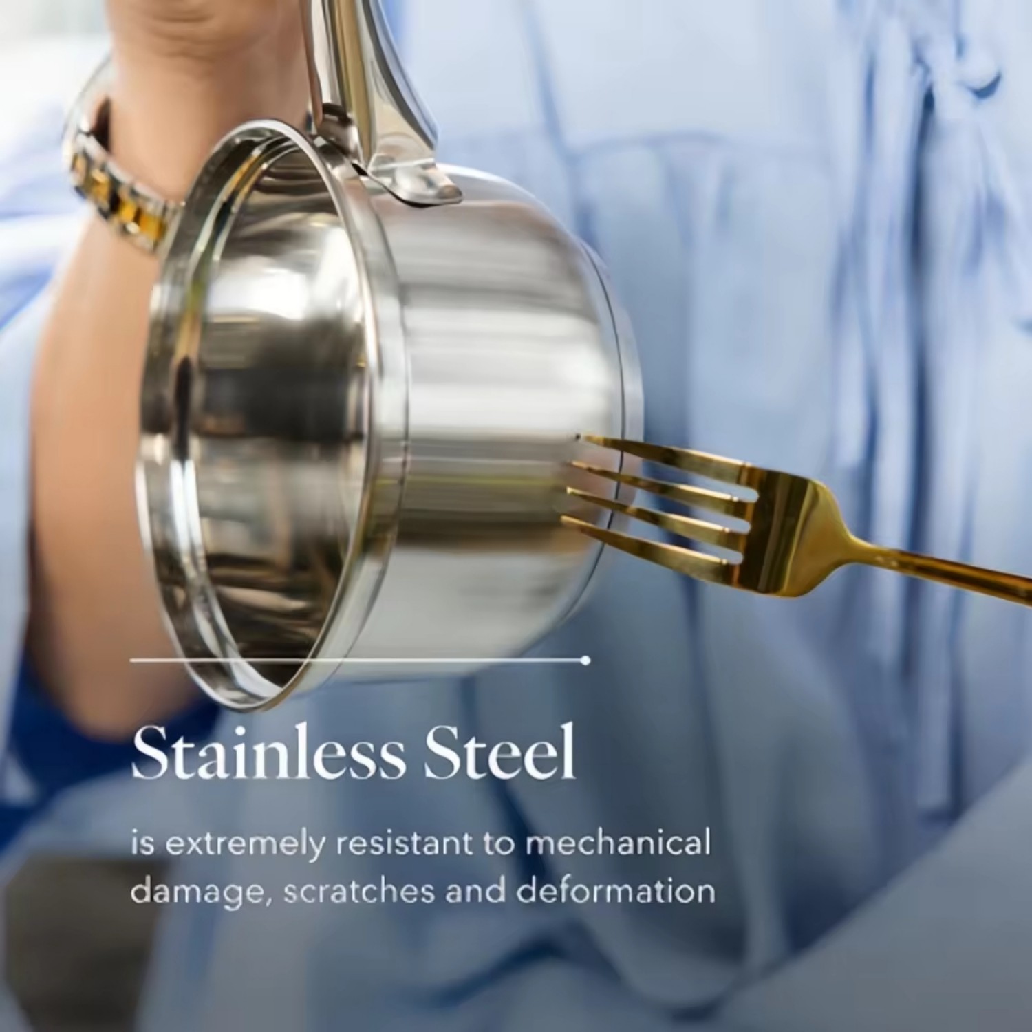 Hot Sale Cooking Pot Heavy Weight 5-ply Base Stainless Steel Casserole Soup Pot Stock Pots Saucepan with Stainless Steel Handle