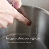 Hot Sale Cooking Pot Heavy Weight 5-ply Base Stainless Steel Casserole Soup Pot Stock Pots with Stainless Steel Handle