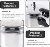 Factory Small Aluminum Alloy Pressure Cooker with Magnetic Bottom 3L 4L 5L 7L 9L 11L 13L 17L Sizes for Gas and Induction Cooker