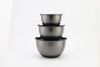 Kitchen Baking Salad Mixing Bowl Set 16/20/24/26/28cm Large Stainless Steel with Silicone Bottom Polished Technique
