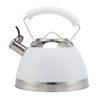 3L Hammer Pattern Stainless Steel Tea Kettle Modern Design Food Grade Water Kettle Pot for Home & Kitchen Use
