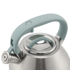 Modern 3L Stainless Steel Whistling Kettle Tea Teapot with Bakelite Handle Home Kitchen Induction Stove Top Metal Construction