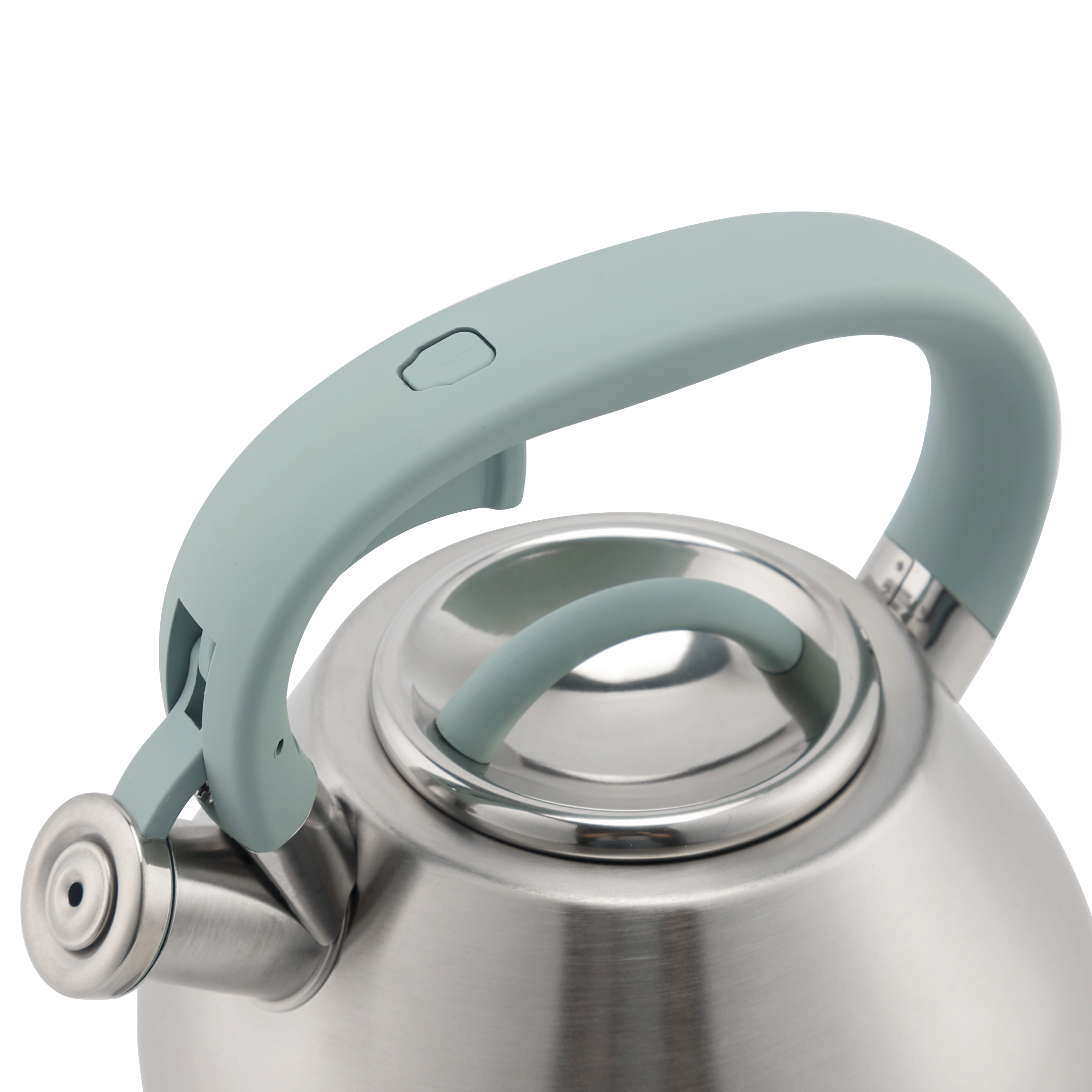 Modern 3L Stainless Steel Whistling Kettle Tea Teapot with Bakelite Handle Home Kitchen Induction Stove Top Metal Construction